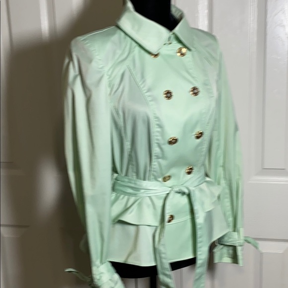 Double breasted front peplum jacket - Picture 5 of 13